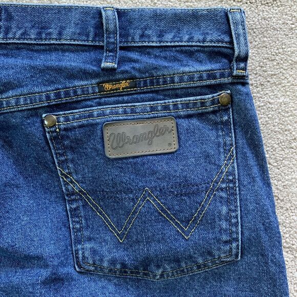 Wrangler George Strait‎ Jeans Mens 40x32 Original fit Mid Rise Medium wash A105 - Picture 12 of 13